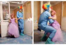 Napoli, il pediatra si traveste da clown per una piccola paziente (VIDEO)