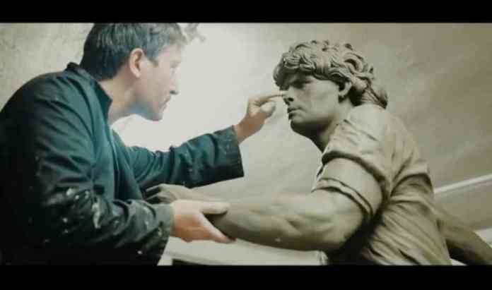 statua maradona domenico sepe