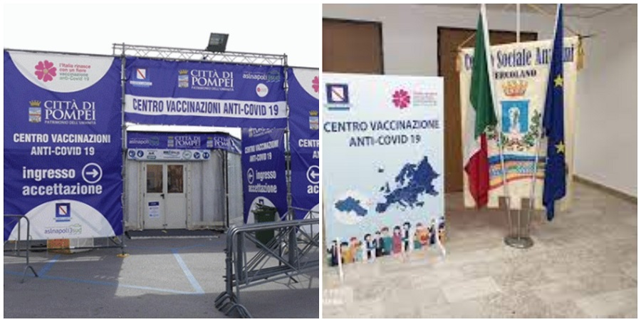 centro vaccinale pompei ercolano