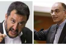 Salvini a Napoli e l’attacco a Enrico Letta: “Forse vuole far cadere il Governo”