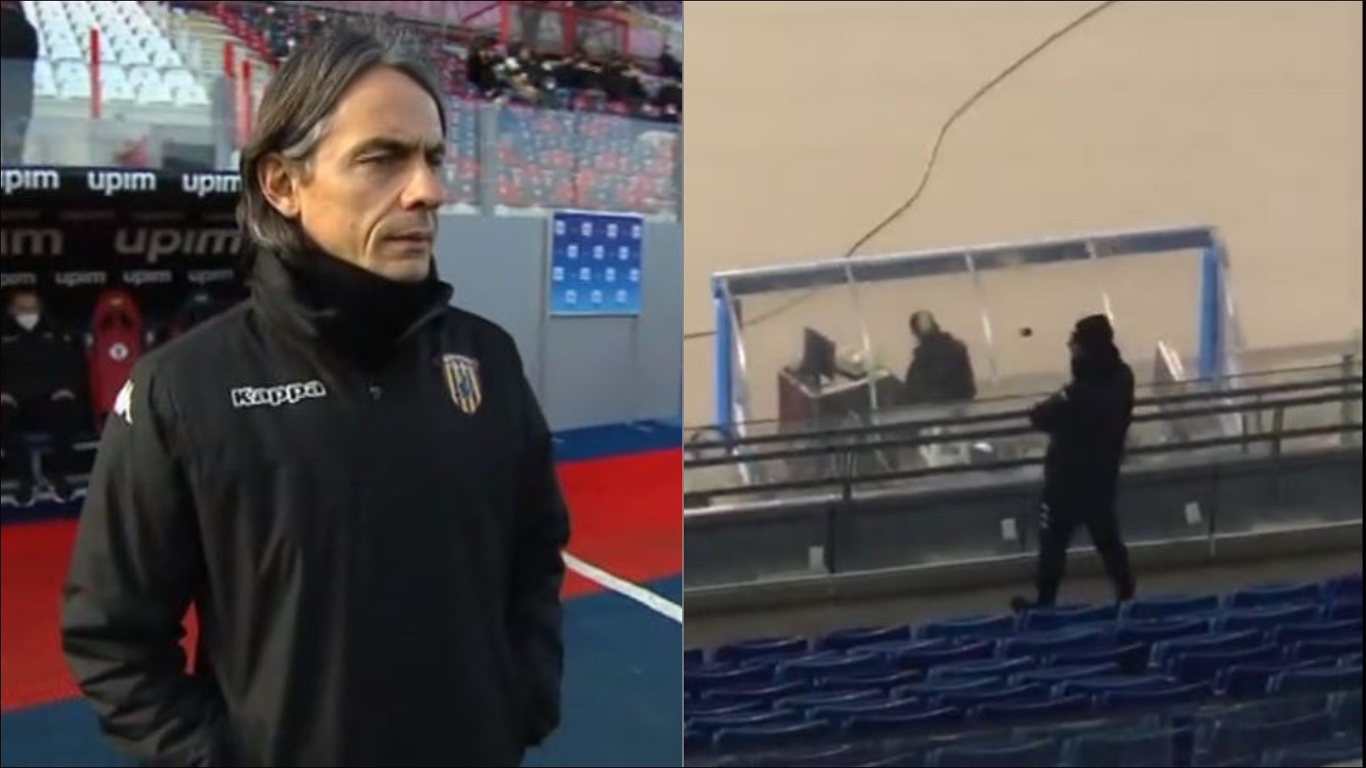 Inzaghi spalti