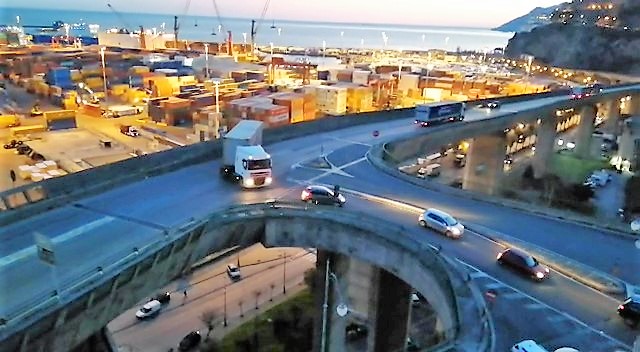 Viadotto Gatto camion