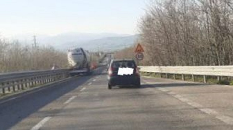 incidente san giorgio autocarro