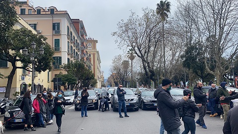 protesta salerno