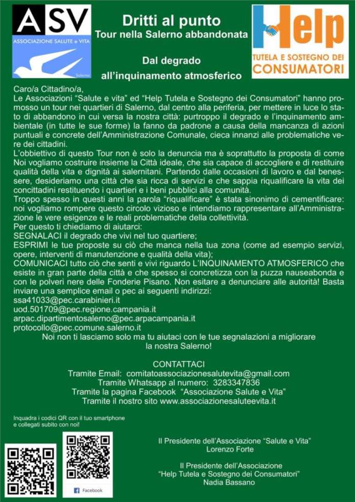 tour salerno degrado