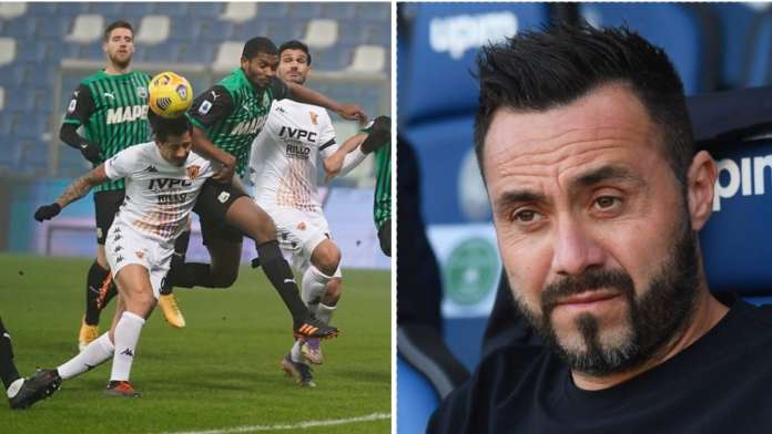 benevento sassuolo de zerbi