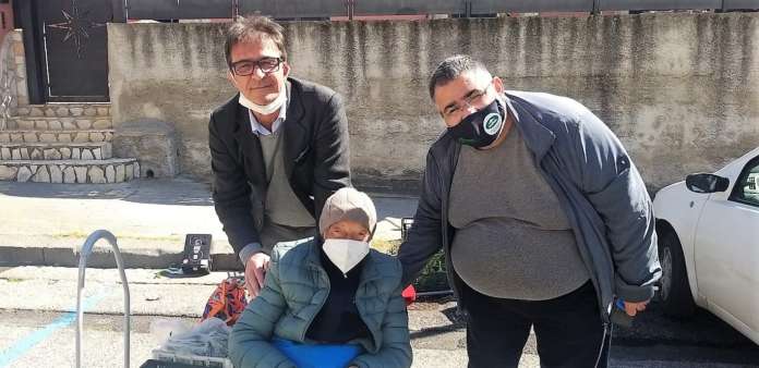 Donato Santinone, la signora Franceschina, Ciro Pietrofesa