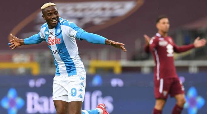 Osimhen - Foto SSC Napoli