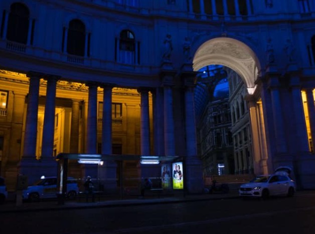 Galleria Umberto luci