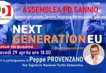 Pd, oggi pomeriggio i dem sanniti incontrano il vicesegretario nazionale Peppe Provenzano