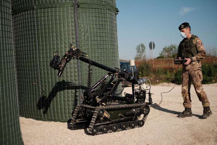esercito italiano artificieri