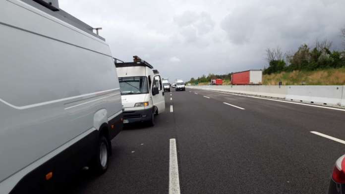 protesta venditori ambulanti