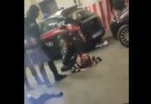 Sangue, botte, urla e gente in fuga: le immagini della rissa al pronto soccorso di Caserta – VIDEO