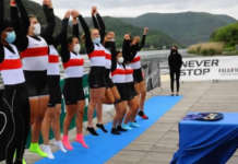 Trionfo dell’otto femminile del Circolo Canottieri Irno Salerno al Meeting nazionale