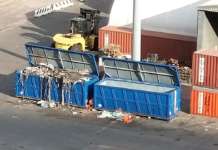 Porto e Olivieri, l’affaccio sui containers pieni di… (FOTO)