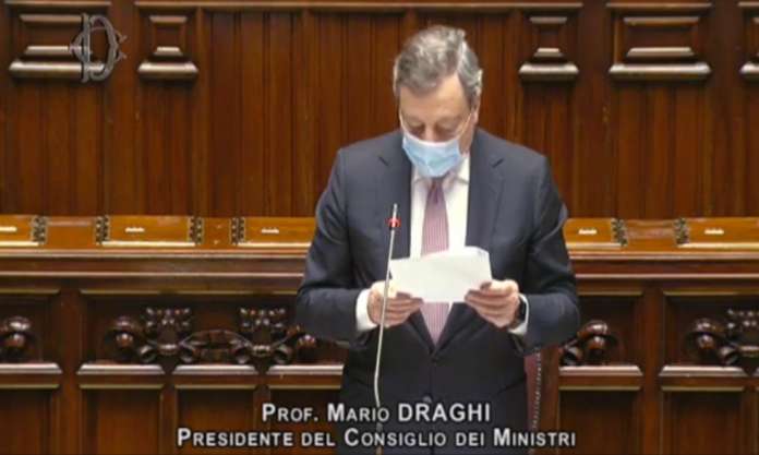 Draghi informativa Camera