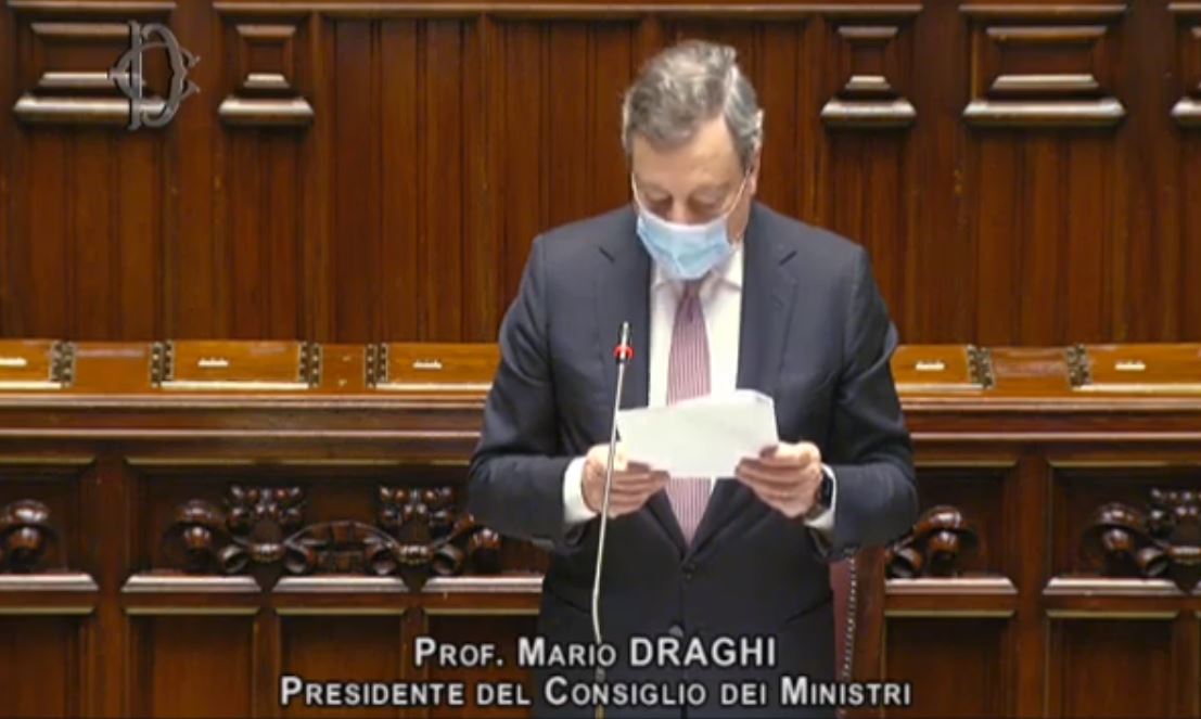 Draghi informativa Camera