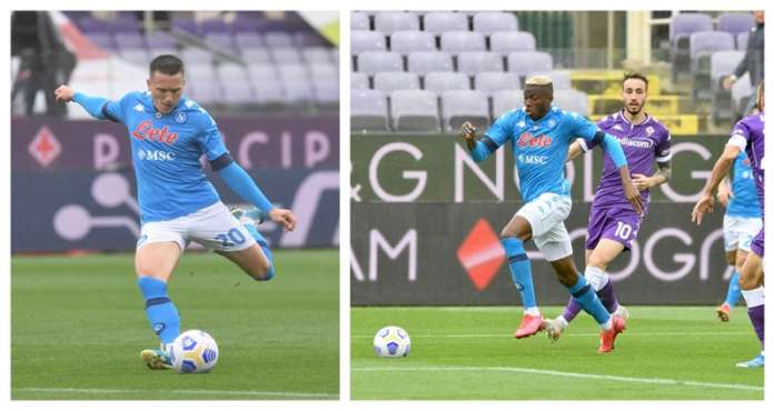 Zielinski-Osimhen Napoli