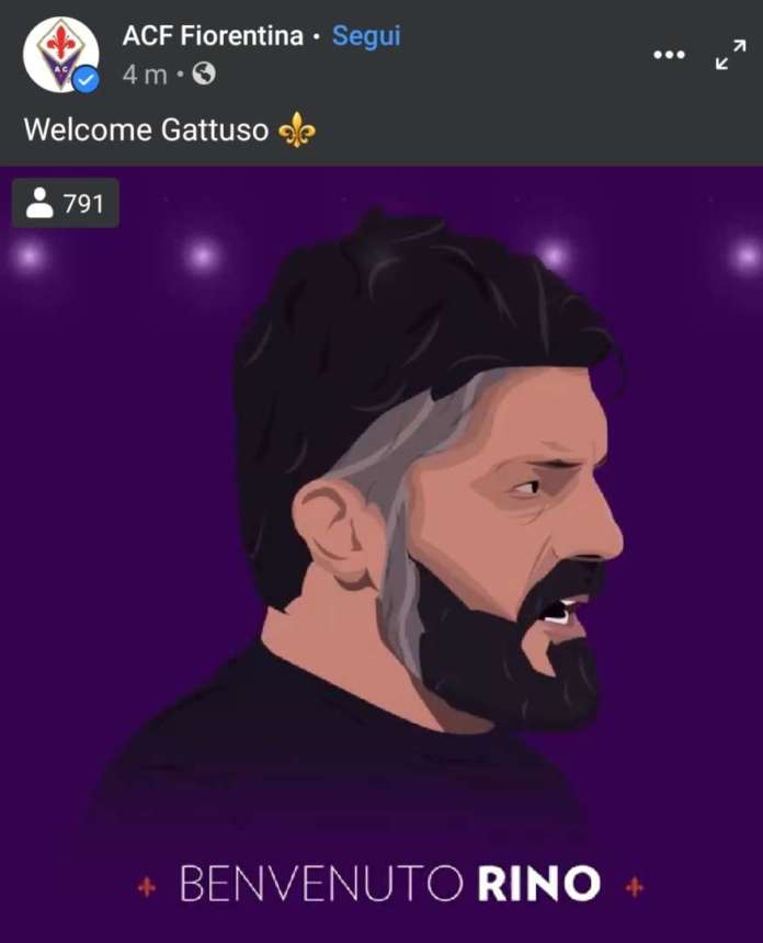 benvenuto gattuso fiorentina