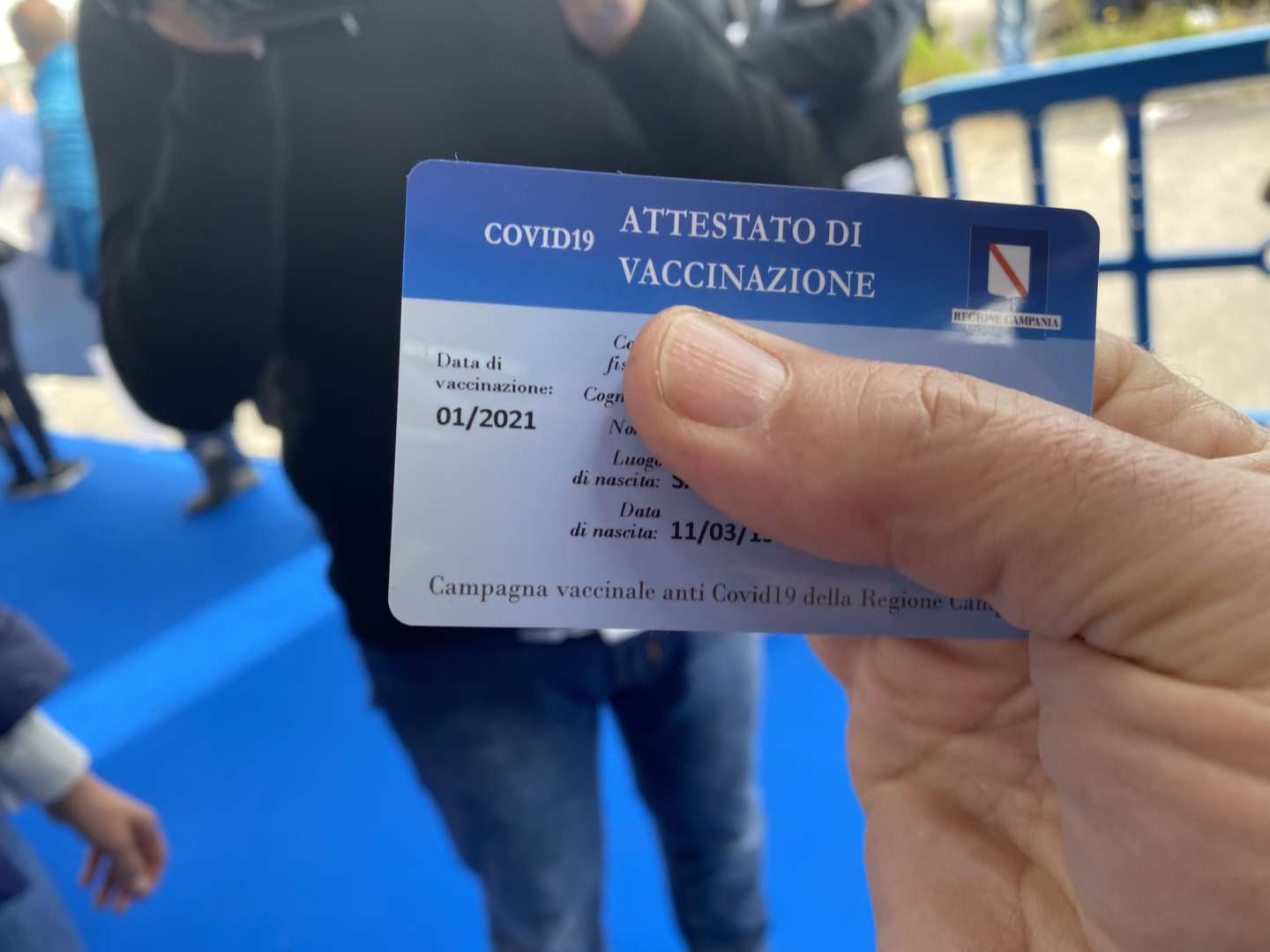 card vaccinazione