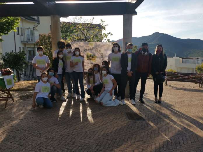 inaugurazione parco della colonna