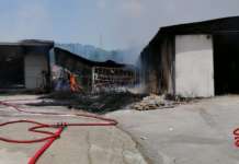 Incendio falegnameria a Centola, esclusa la pista dolosa