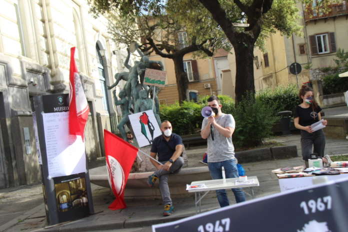 potere al popolo presidio per palestina (3)