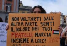 Napoli si schiera al fianco della Palestina: la manifestazione per fermare il massacro