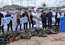 Rifiuti in mare, 8.5 tonnellate in un giorno (FOTO)