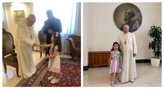 Noemi Papa Francesco