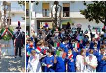 Pomigliano D’Arco, ricollocata la scultura di Salvo D’Acquisto rubata a marzo