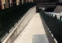 Via Dalmazia, sottopasso pedonale senza pavimentazione