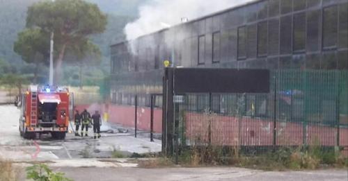 incendio palamaggiò mattina