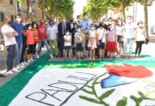 “Infiorata 2021”, Paduli nel segno della solidarietà: siglato gemellaggio con San Valentino a Torio