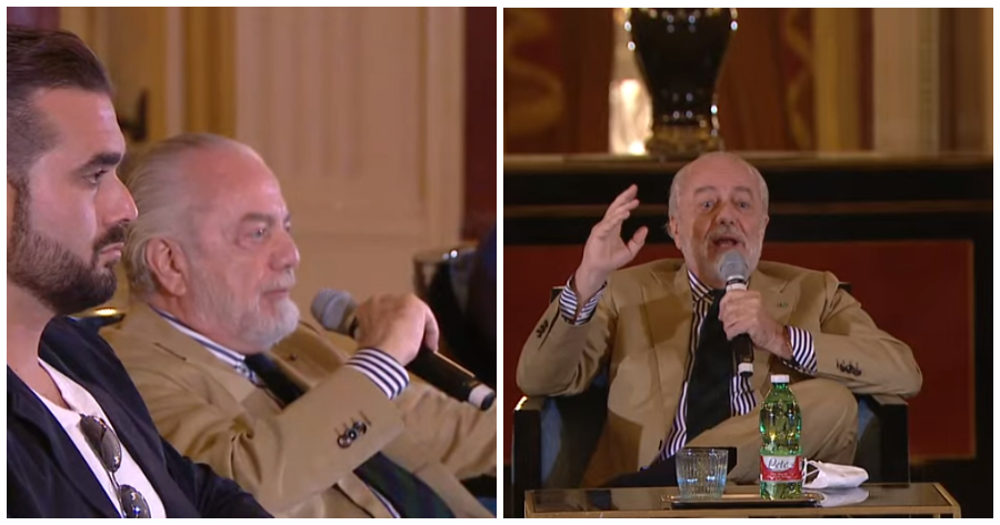 de laurentiis conferenza