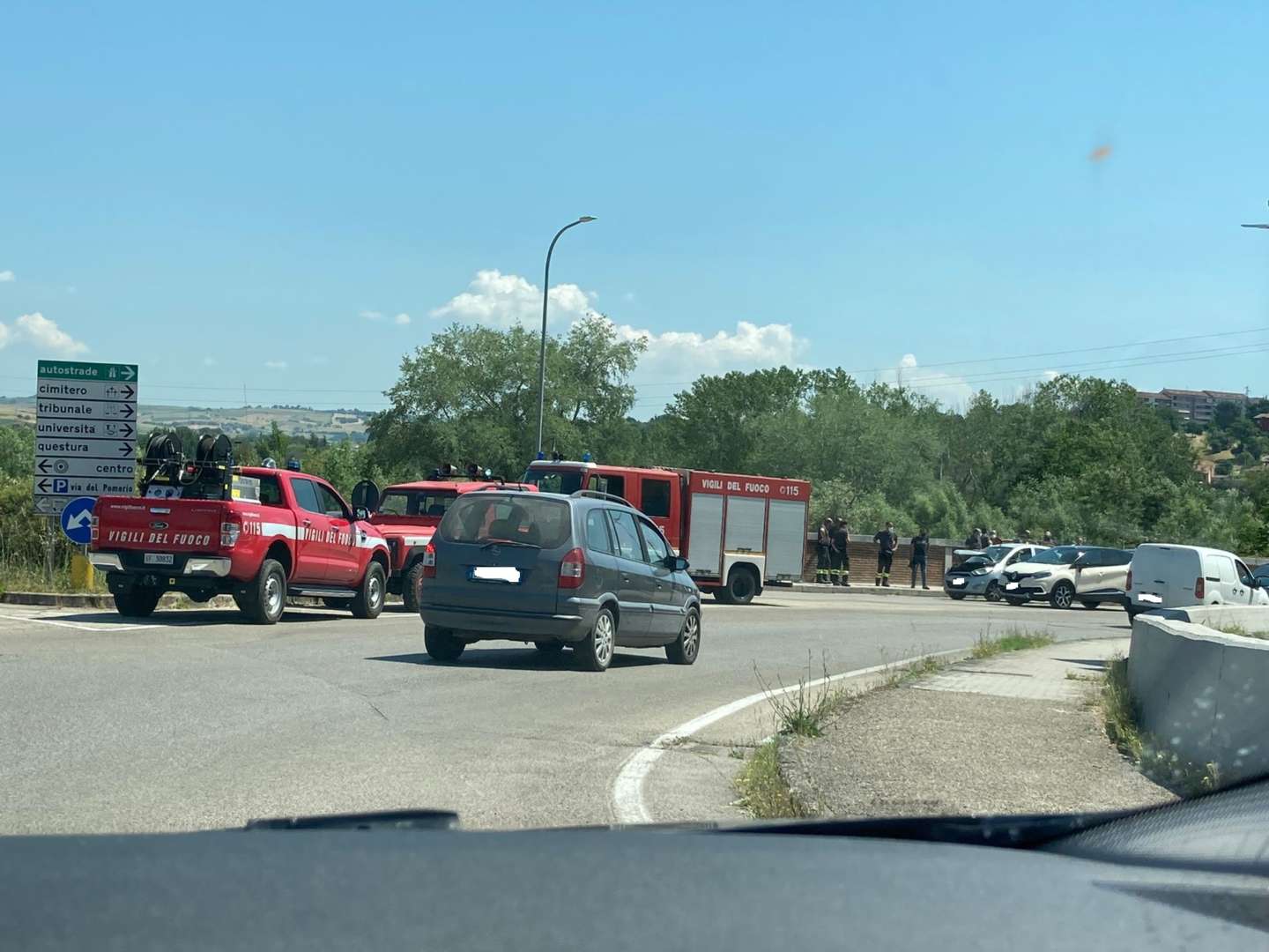 tamponamento auto benevento
