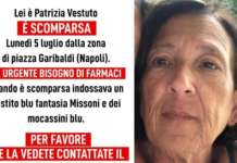 Ritrovata la donna scomparsa a Napoli: “Patrizia è tornata a casa”