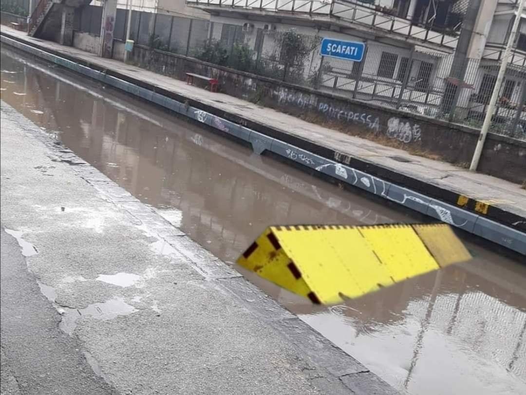 scafati allagamento stazione