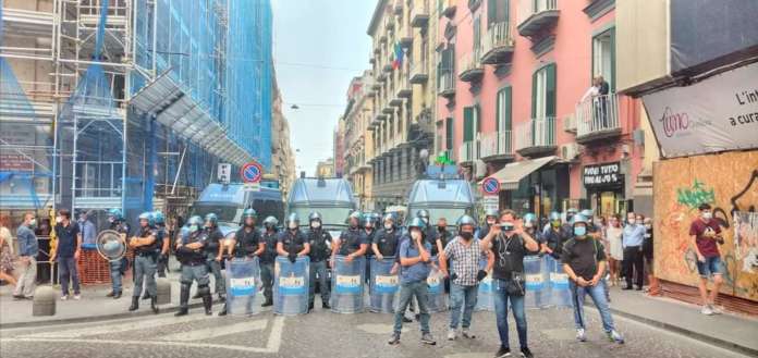 polizia g20 napoli