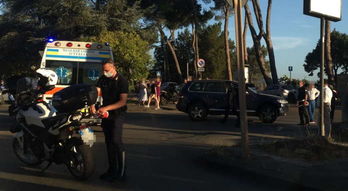Incidente altezza caserma Pepicelli 02