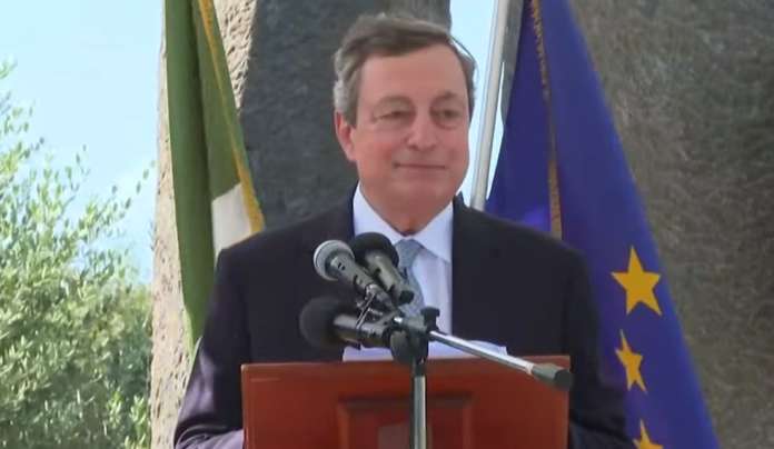 Mario Draghi a Santa Maria Capua Vetere