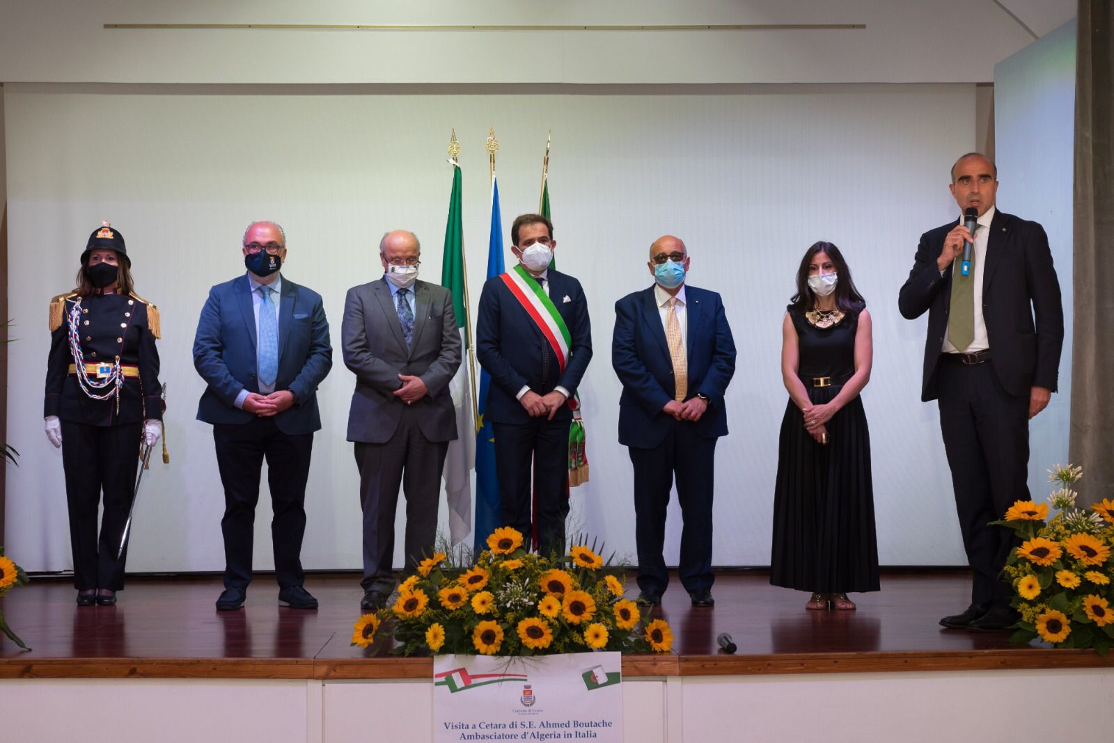 Visita a Cetara Ambasciatore Algeria