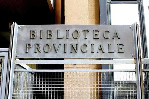 biblioteca provinciale salerno