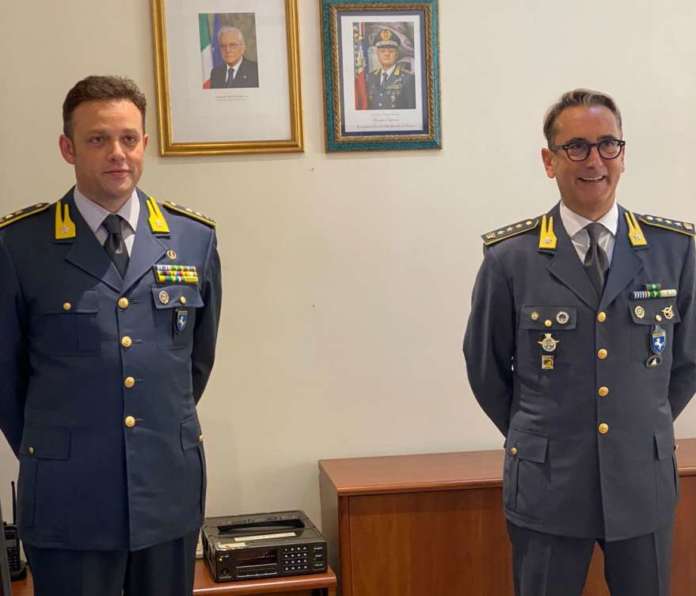 gdf salerno Eugenio Bua e Claudio Molinari