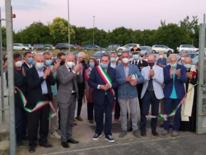 inaugurazione campo rione ferrovia