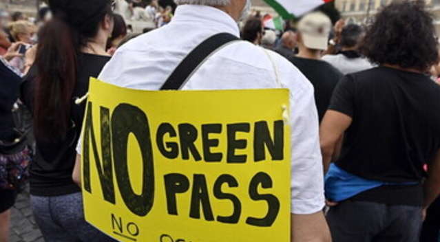 protesta - green pass