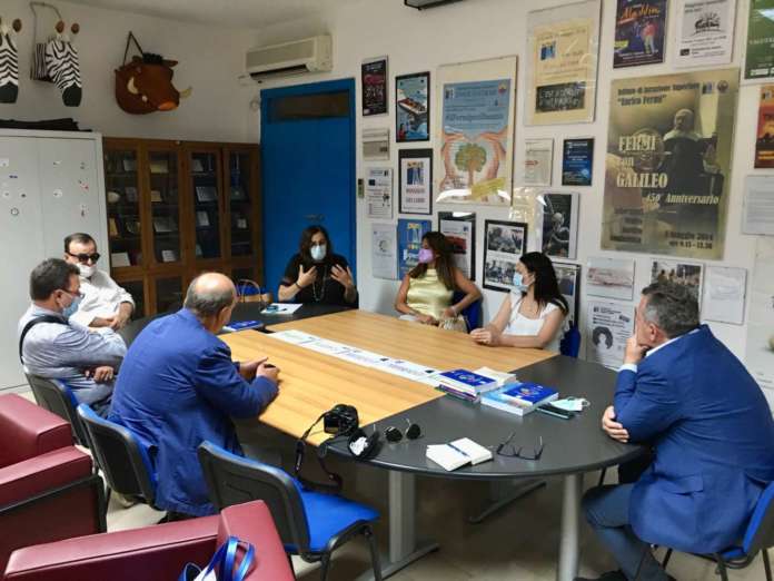 sopralluogo di maria istituto enrico fermi montesarchio 1