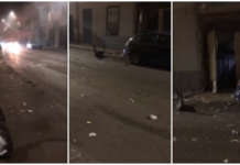 Bomba nella notte ad Afragola, residenti in strada (VIDEO)