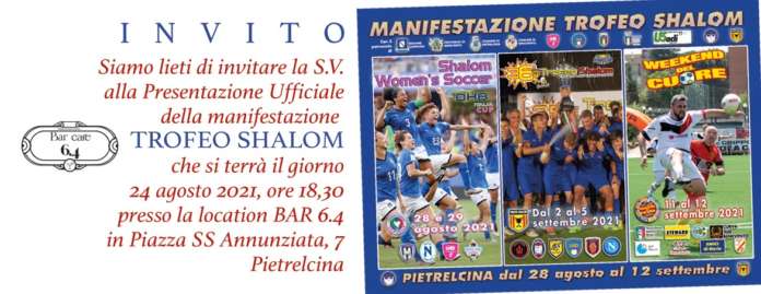 Invito conferenza presentazione 36° Shalom