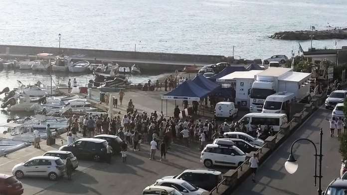 Pisciotta vaccinazioni al porto